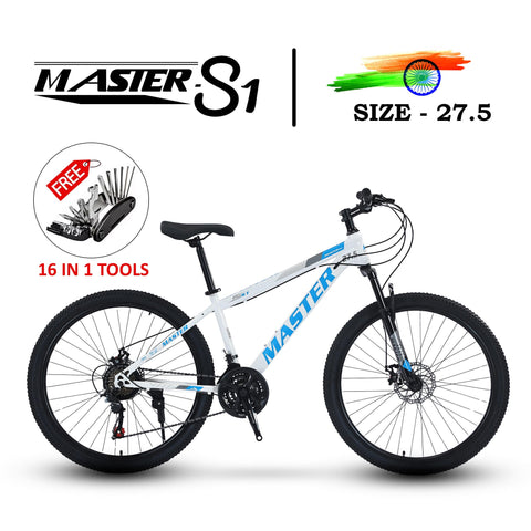 Master S1 Size 27.5 3*7 Speed Steel Mountain Bike Mechanical Disk Break