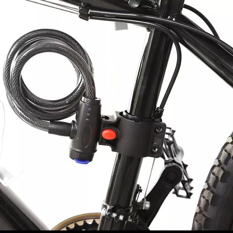 Anti-Theft Bicycle Lock Universal Bike Security Lock Motorcycle Vehicle Cable Locks Bike Parts