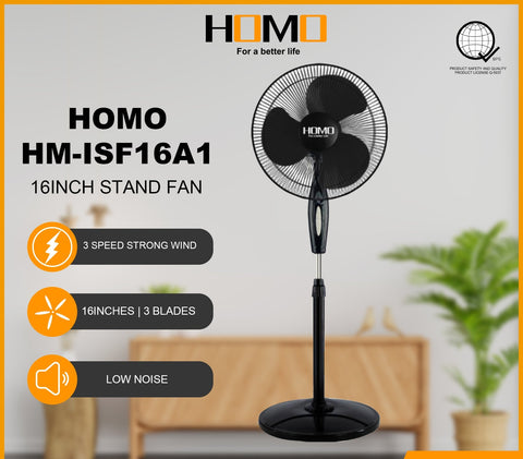 HOMO STAND FAN 16inch (HM- ISF16A1)