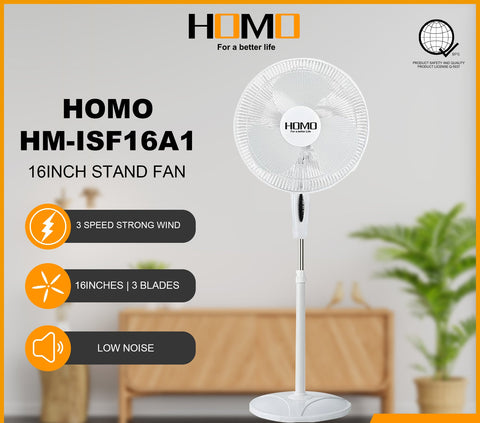 HOMO STAND FAN 16inch (HM- ISF16A1)
